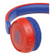 Гарнитура JBL JR310BT, Bluetooth, красный/синий